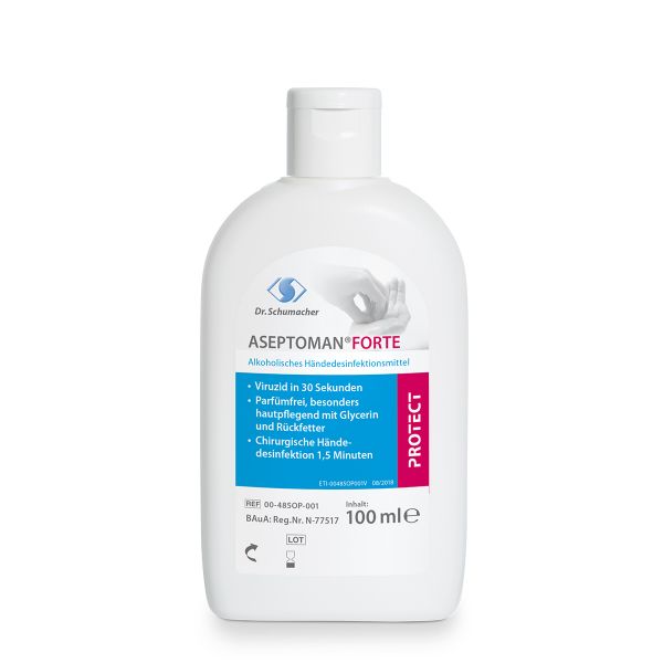 Aseptoman® Forte, alk. Händedesinfektion, 100ml