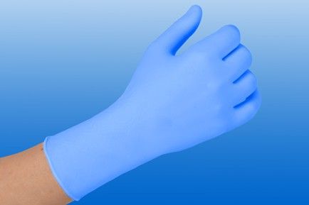NOBAGLOVE Softnitril Handschuhe Gr.M blau