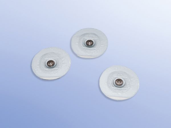 EKG Elektroden f.Erw.PE transparent Solid-Gel