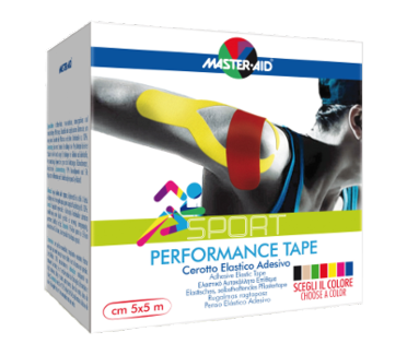 MasterAid® Performance Tape, 5m x 5cm, grün