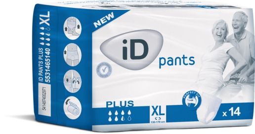 ID Pants Plus, Windelhosen, Gr. XL, 130-170cm