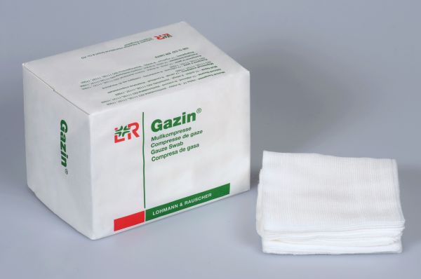 Gazin® Mullkompressen, 10x10cm, 32fach, unsteril