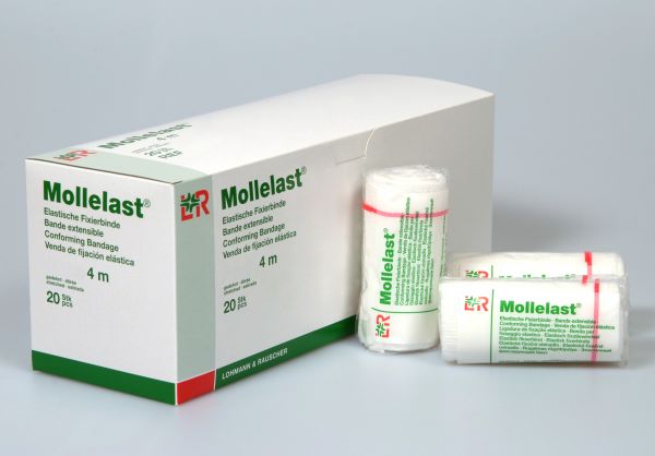 Mollelast® Elastische Fixierbinde, 4m x 10cm