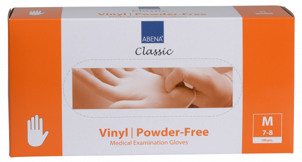 Abena® Classic Vinyl, powder-free, Gr. M, trans
