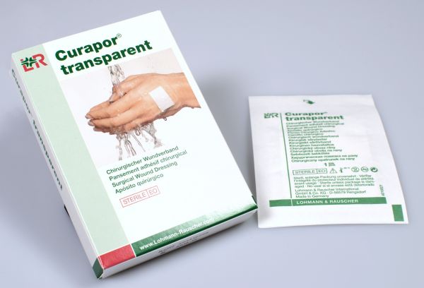 Curapor® Wundverband, transp., 10 x 8cm, steril