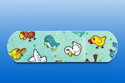 RUDADERM-junior 1,9x7,6 cm Kinderpflaster steril