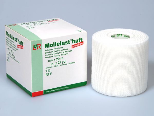 Mollelast® Haft, kohäsive Fixierbinde, 20m x 12cm