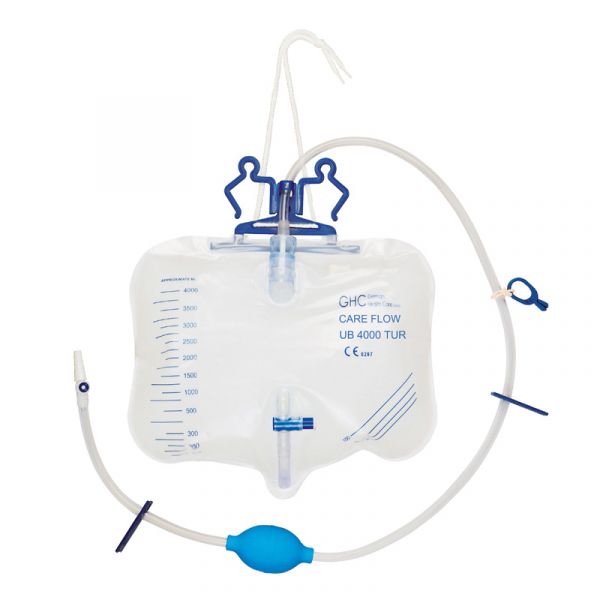 SPÜLBEUTEL UB 4000 TUR steril 4 l 120 cm