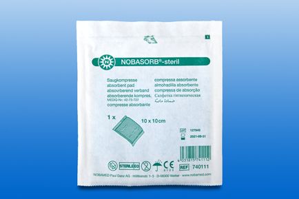 NOBASORB-steril Saugkompressen 15x20 cm P1