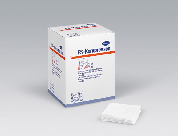 ES-Kompressen, unsteril, 10x10cm, 16f