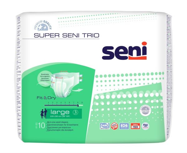 MUSTER Super Seni® Trio, Inkontinenzhosen, Gr. XL