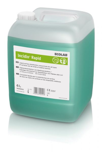 Incidin® Rapid, Flächendesinfektion, 6l