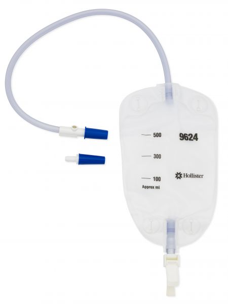 Leg Bag 500ml 50cm Tubing w/ Straps Strl