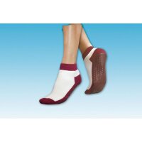 SUPRIMA Anti Rutsch Socken Gr.35/38 bordeaux