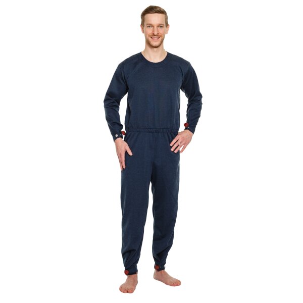 SUPRIMA Pflegeoverall Gr.XL reißfest mit Ösen