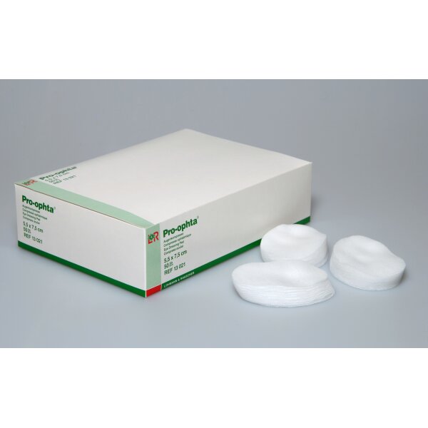 Pro-ophta® Augenkompresse, 5,5 x 7,5cm, unsteril