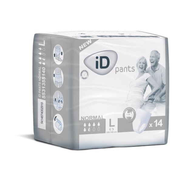 ID Pants Normal, Windelhosen, Gr. L, 100-145cm