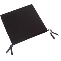 Sitzkissen standard RG 35, 40x43x5 cm, m.Band