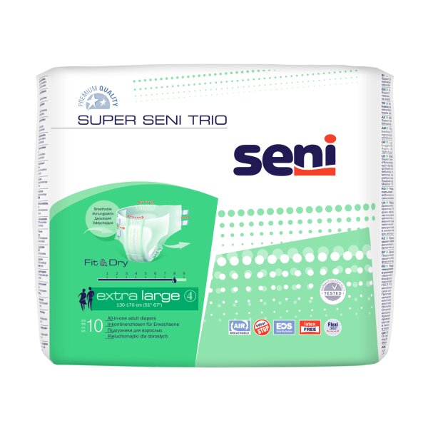 Seni® Super Trio Extra Large A10, Inkontinenzhosen