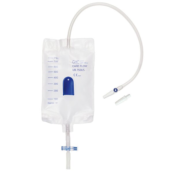 BEINBEUTEL 750ml 50cm unsteril UB 750-50NS