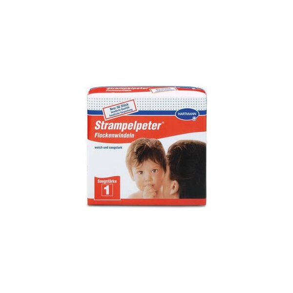 Strampelpeter® Flockenwindeln, Saugst. 1, 35x11cm
