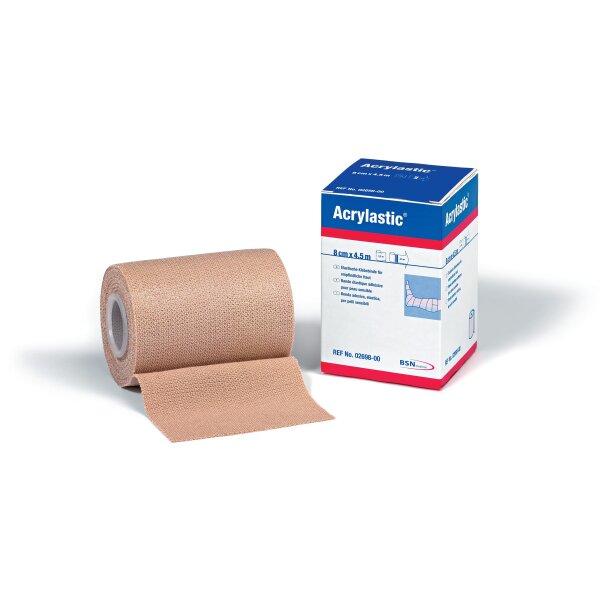 Acrylastic® selbstklebende Binde, 2,5m x 10cm