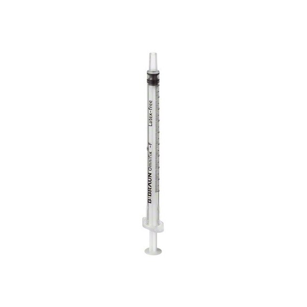 Omnifix®-F Solo, 1 ml, ohne Kanüle, 3-teilig