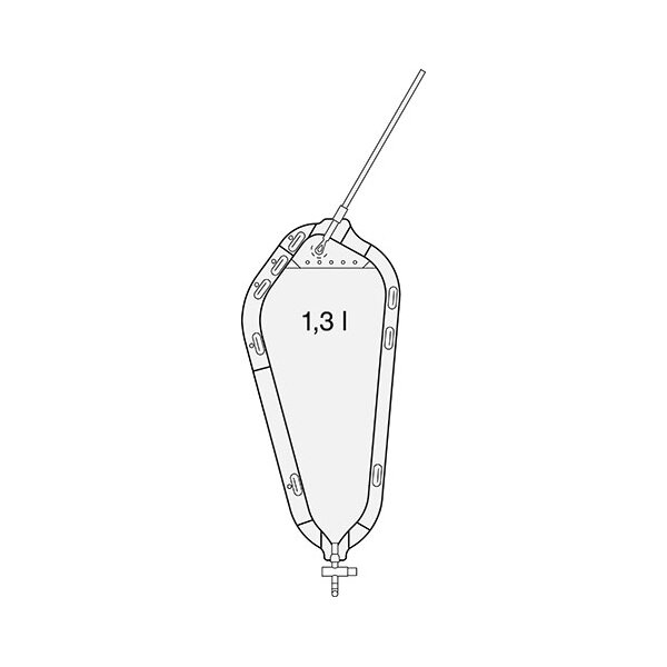 SAUER-Rollibeutel 1,3l f.Kond.Schl.20cm kuerzb.Sc