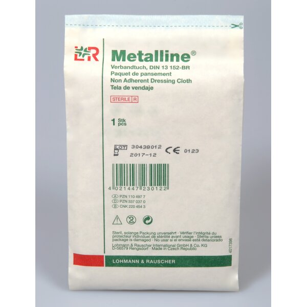 Metalline® Verbandtuch, 80 x 120cm, steril