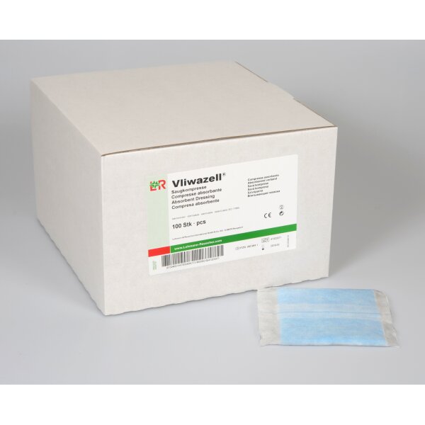 Vliwazell® Universalkompresse, 10 x 20cm, unsteril