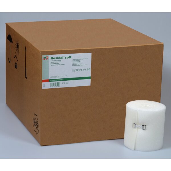 Rosidal® Soft, Schaumstoffbinde, 12 x 0,4cm x 2,5m