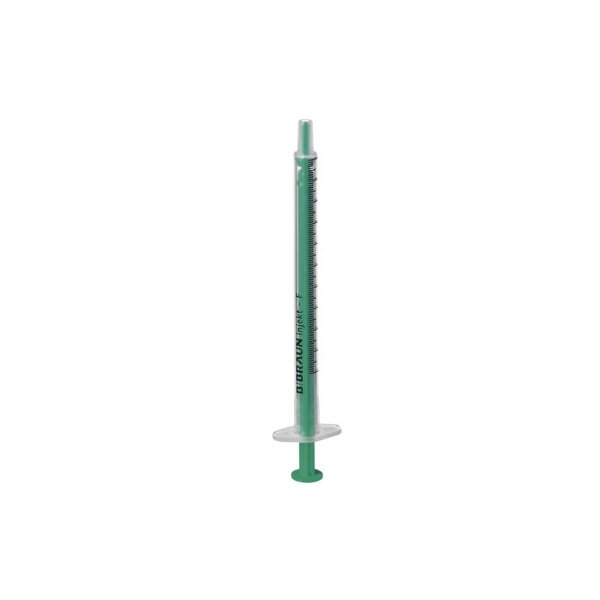 Injekt®-F Solo, 1 ml, ohne Kanüle, 2-teilig