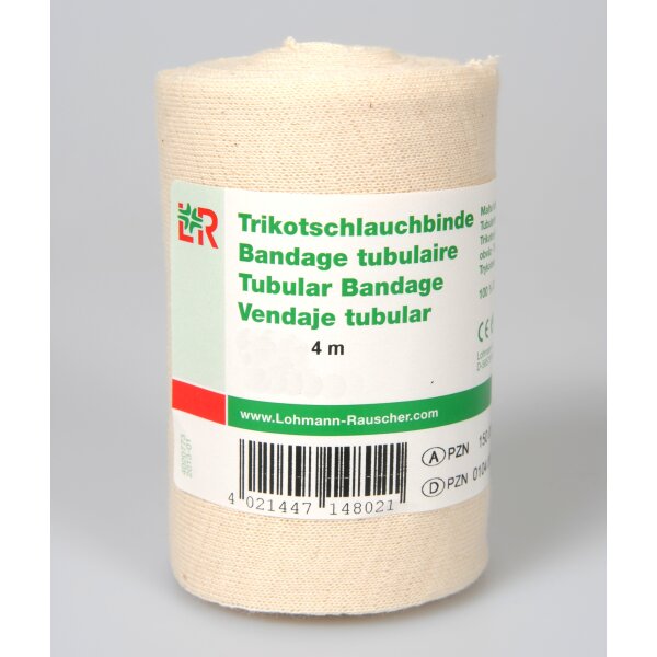 L&R - Trikotschlauchbinde, 4m x 12cm
