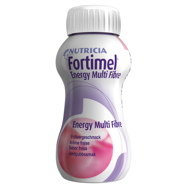 Fortimel® Energy Multi Fibre, Erdbeer, 200ml