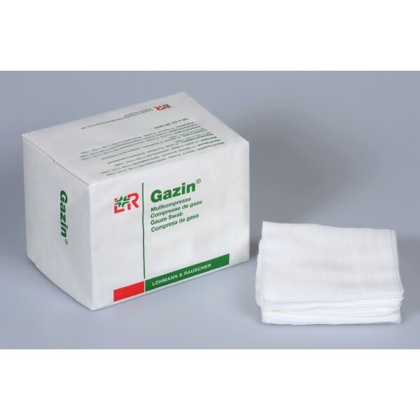 Gazin® Mullkompressen, 10x10cm, 32fach, unsteril