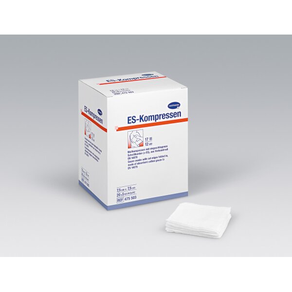 ES-Kompressen, unsteril, 10x10cm, 8fach
