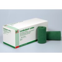 Lenkelast® Color, Universalbinde, grün, 10cm x 5m