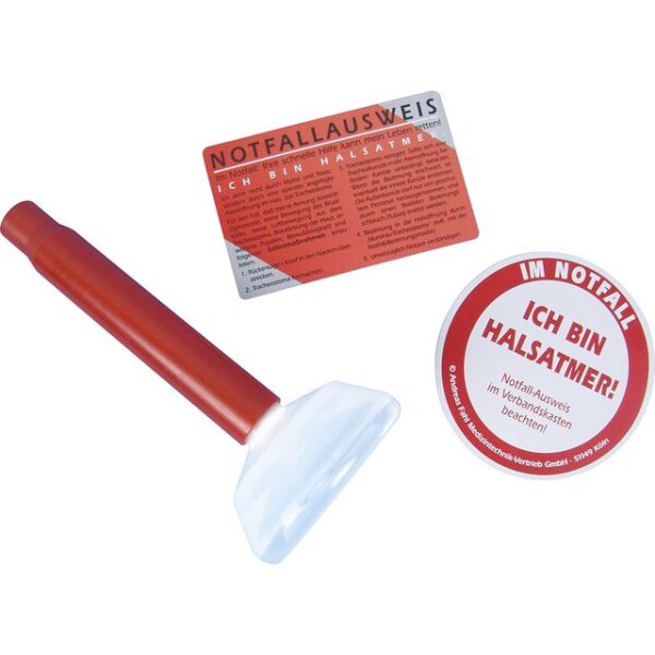 Laryvox®SOS Mask, Beatmungstrichter n. Prof. Stoll