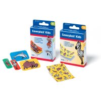 Coverplast® Kids, Wundverb., 1,9x5,6cm, 3,8x6,3cm