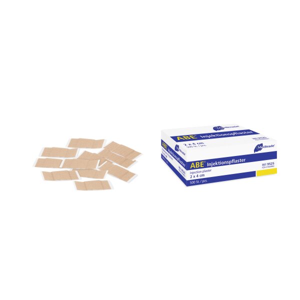 ABE® Injektionspflaster, 2 x 4cm, unsteril