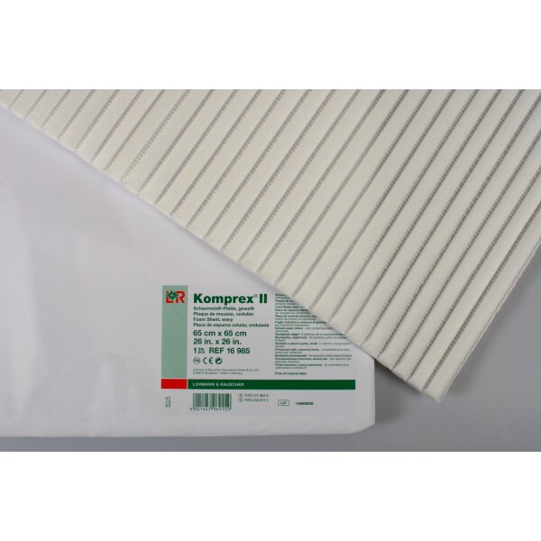Komprex® II Schaumgummi-Platte, 65 x 65cm