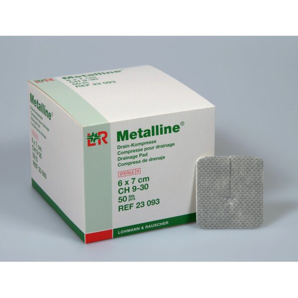 Metalline® Kompressen, 6 x 7cm, steril