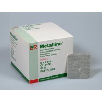 Metalline® Kompressen, 6 x 7cm, steril