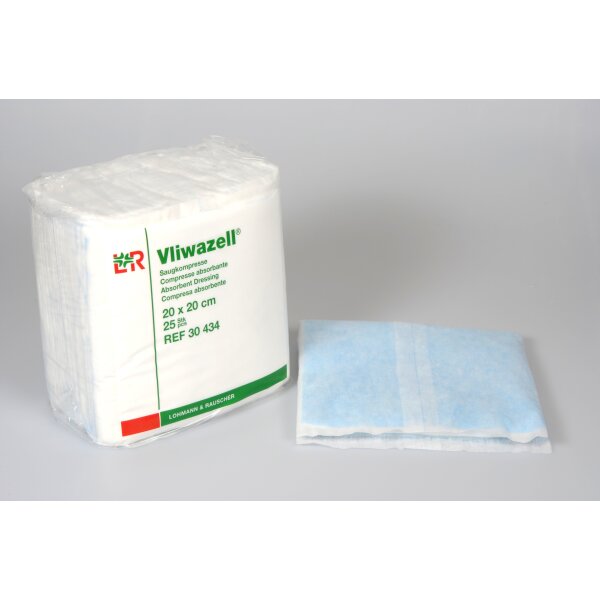 Vliwazell® Universalkompresse, 20x20cm, unsteril