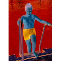 SUPRIMA Schwimmshorts f.Kdr.Gr.128 blau