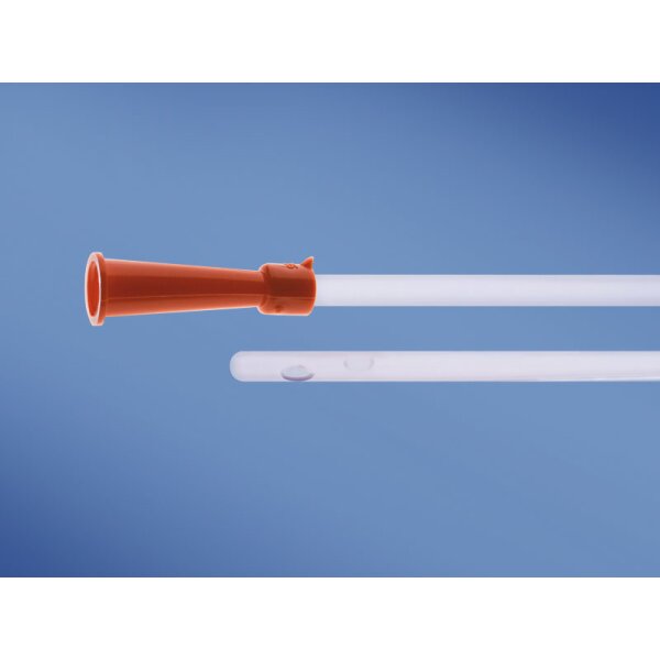 Darmrohr, CH18, 40cm lang, 2 Augen, rot