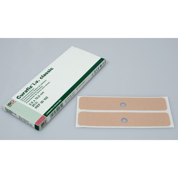 Curafix® i.v. classic, Pflaster, 2,5 x 12,5cm