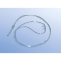 SAUERSTOFFBRILLE gebogen f.Erw.Konnektor o.Schl.