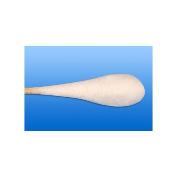 Wattestäbchen 15 cm unsteril, großer Kopf, Plastik