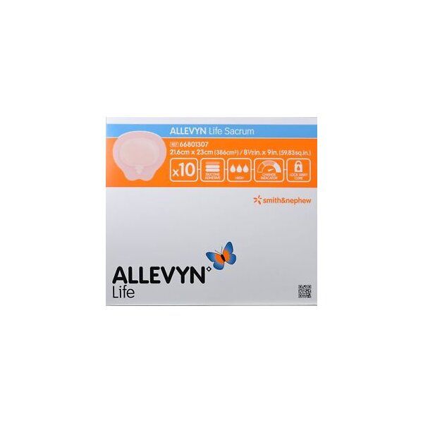 Allevyn Life Sacrum, Schaumverb., 21,6 x 23cm